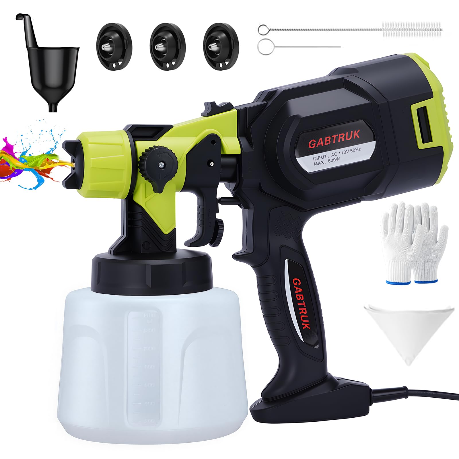 Pistolet à peinture HVLP pour relooker vos meubles et clôtures