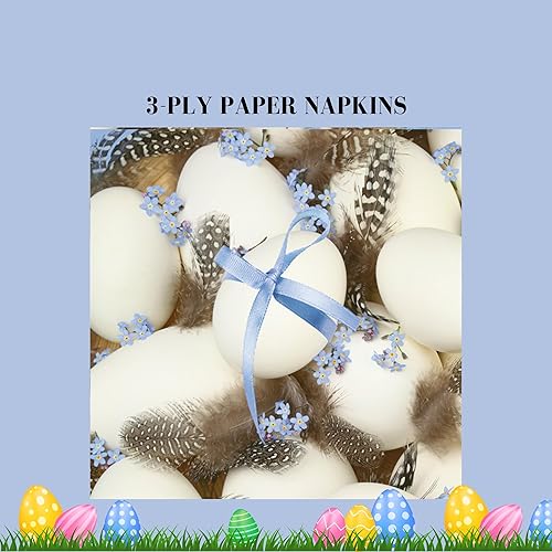 Miniatura 4 de Servilletas de papel de Pascua de 13 x 13 pulgadas, 20 unidades, 13 x 13 pulgadas, servilletas de cóctel para arte, cena y fiesta, servilletas