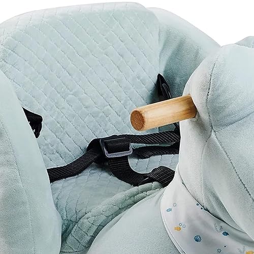 Miniatura 5 de Nattou Caballo mecedor para niños, Romeo el cocodrilo, 10-36 meses, 23.6 x 11.8 x 17.7 in, gris, 950206