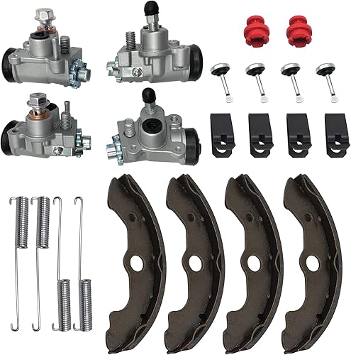 Miniatura 7 de Kit de zapatas de cilindros de rueda de freno delantero para Honda Foreman 450 TRX450 S 1998-2004 (izquierda y derecha) TRX450FE/TRX450FM, OEM #