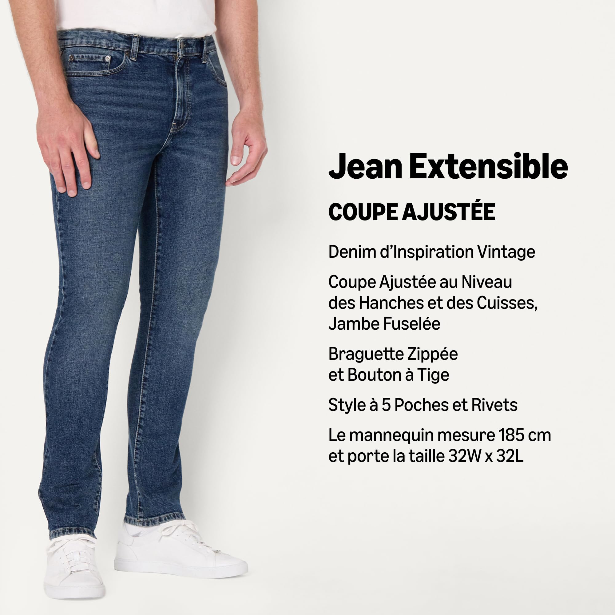 Amazon Essentials Homme Jean Slim
