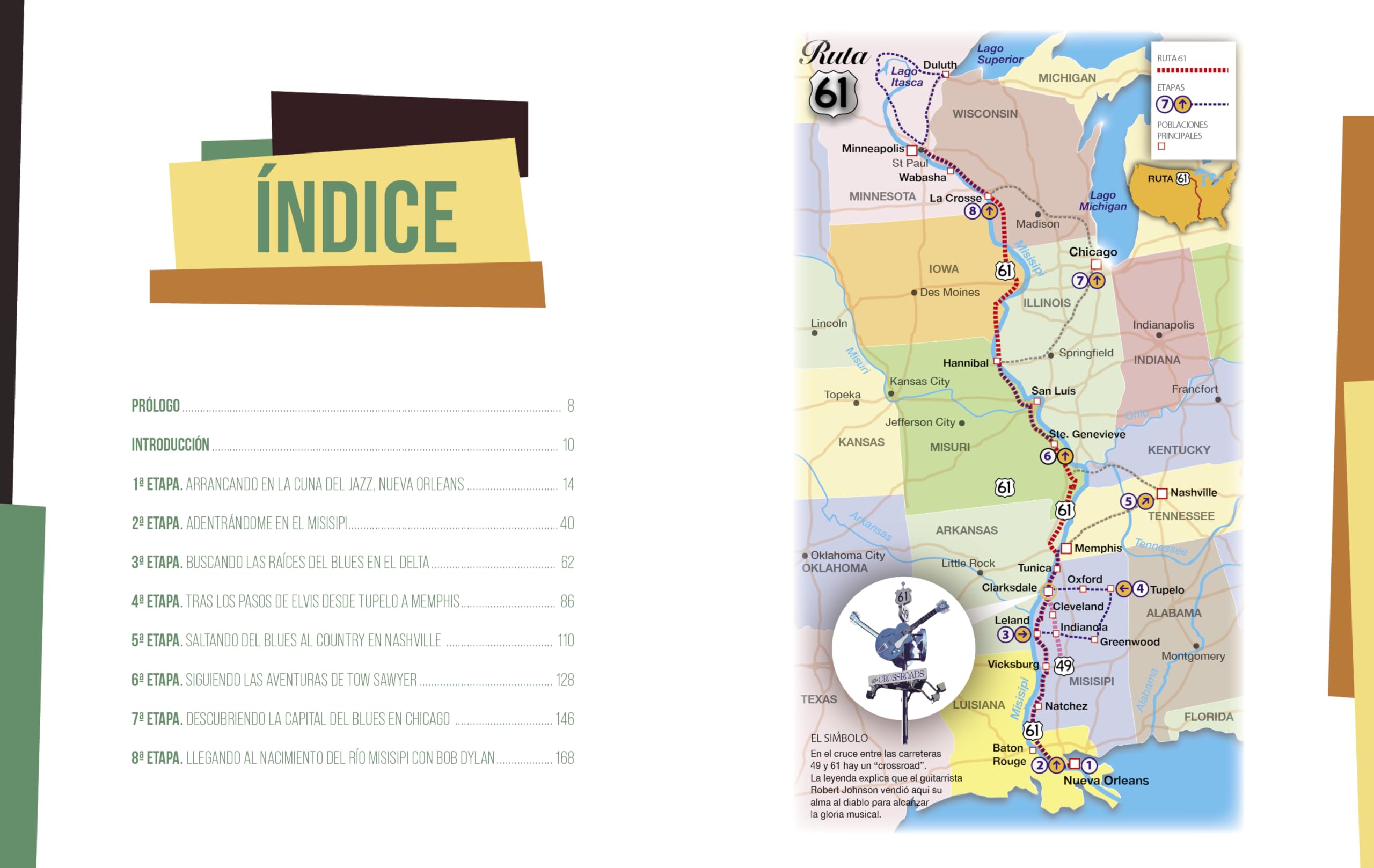Ruta 61: Un viaje sonoro siguiendo el Misisipi (Guías Singulares)