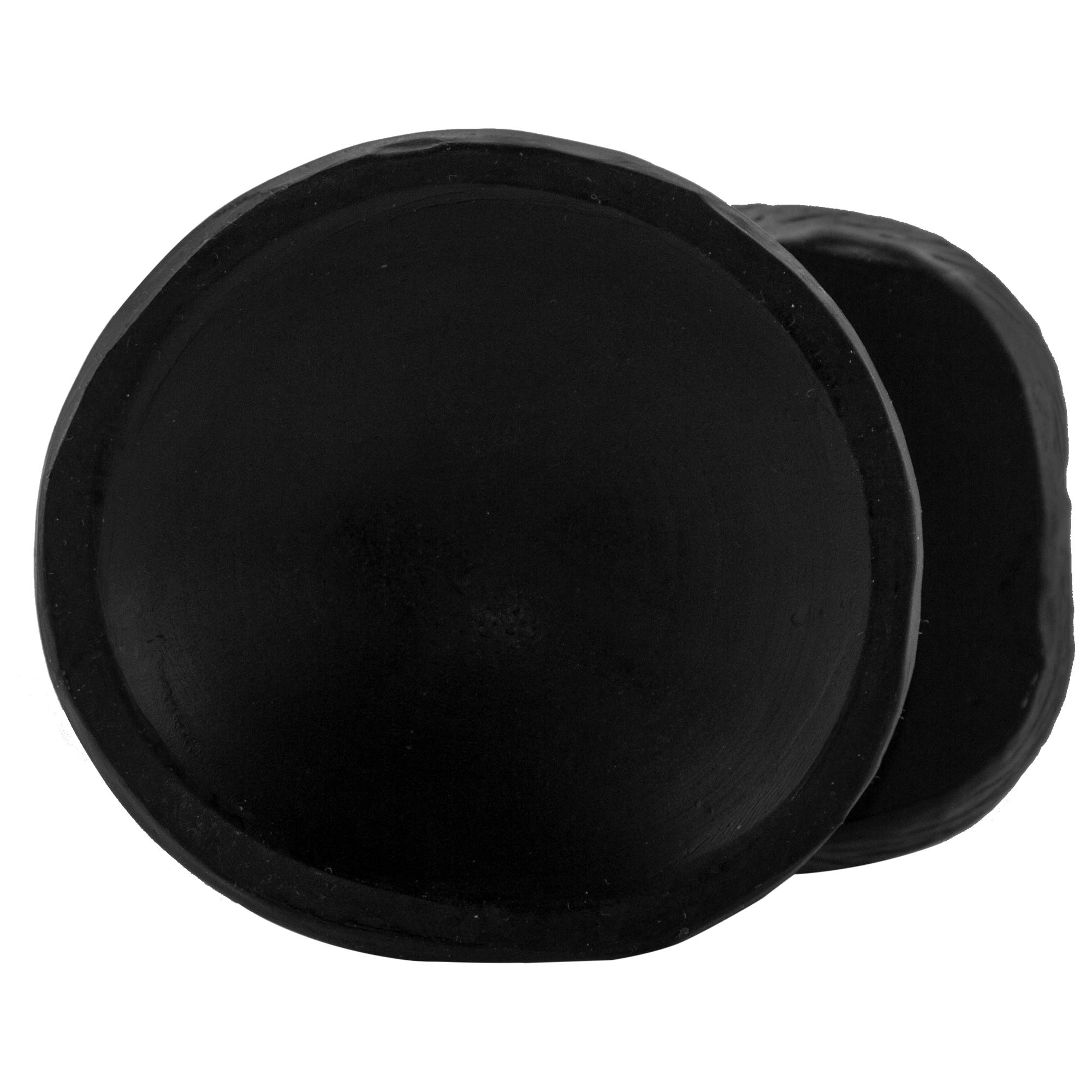 Marielove - Dildo XXL in silicone con ventosa, 28 cm, diametro 4,8 cm, colore: nero