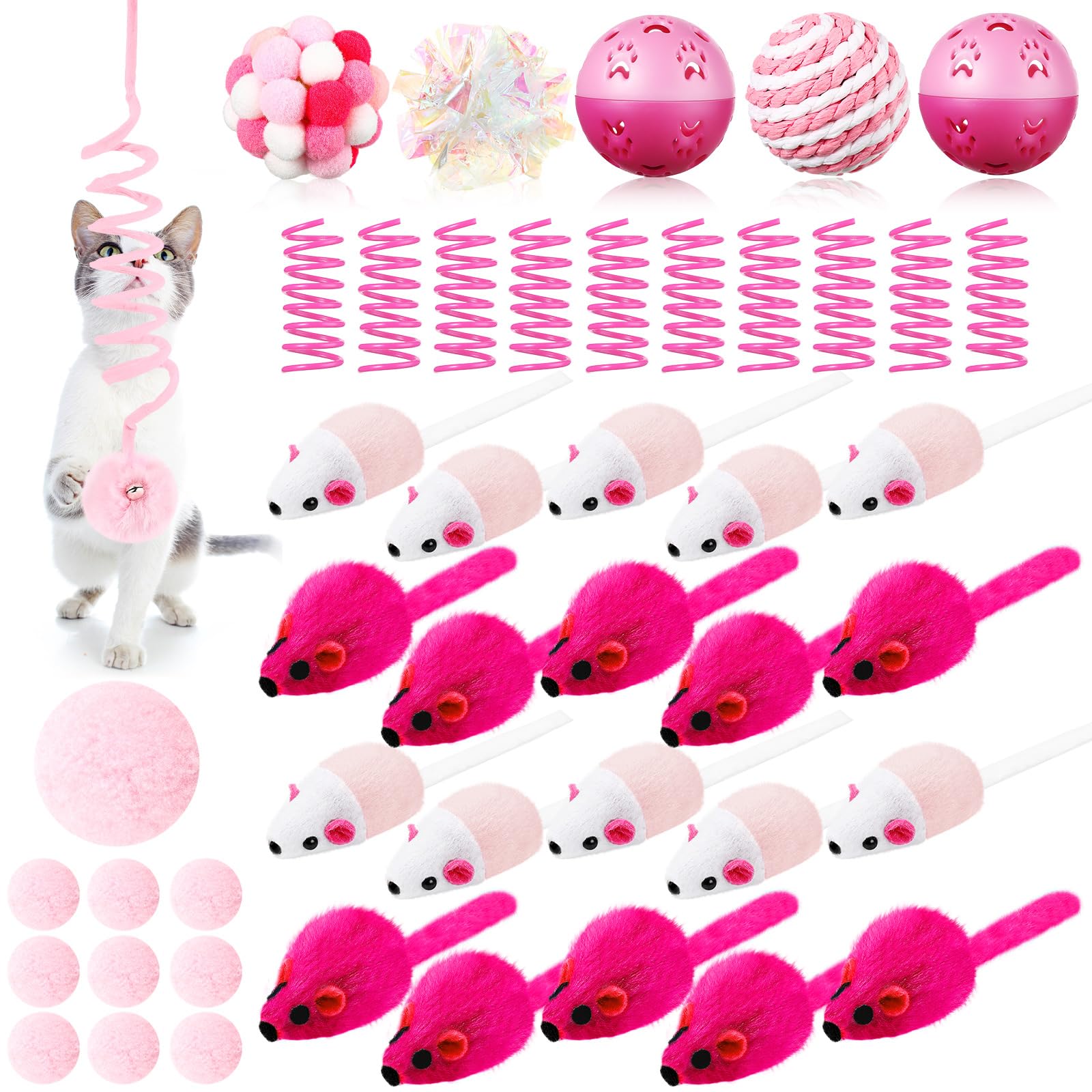 Gemscream 46 Pcs Cat Toys Set — expert review