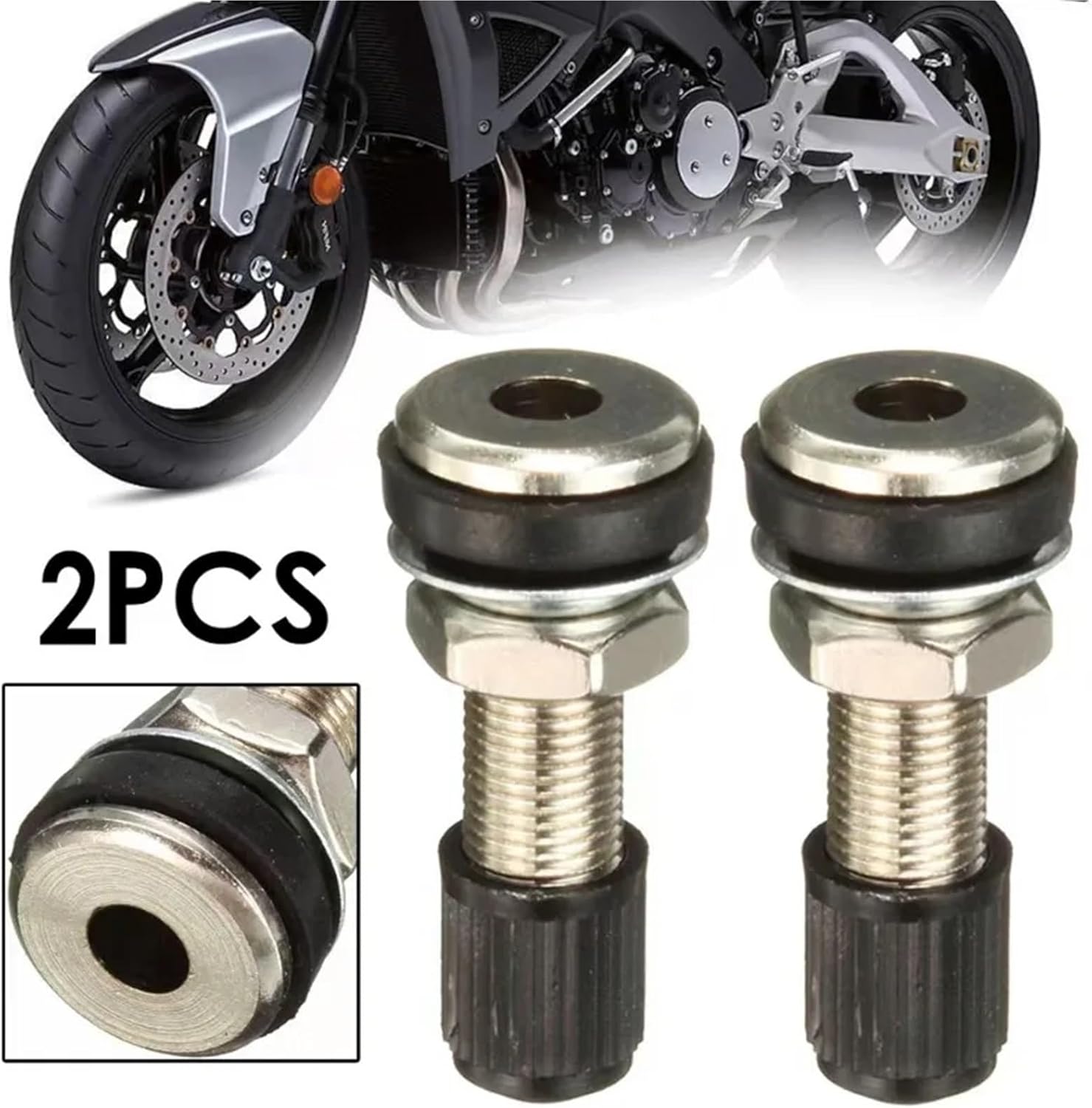 2 Pcs Car Wheel Tire Valve Cover Zinc Alloy 32mm Motorcycle Scooter Bike Tubeless Mountain Tyre Valve Dustcap
