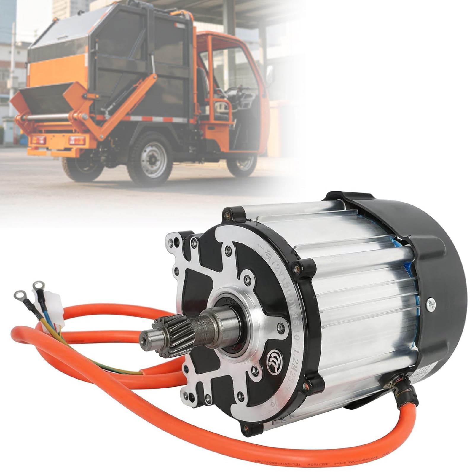Bezszczotkowy Silnik RóżNicowy Z Magnesami TrwałYmi 48 V / 60 V / 72 V 72V-1000W