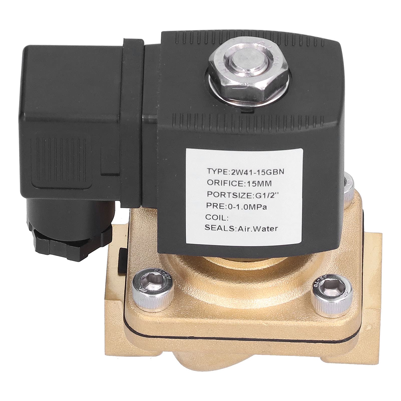 Électrovanne électrique 12V G1/2 Domary pour automatiser le gaz de maison