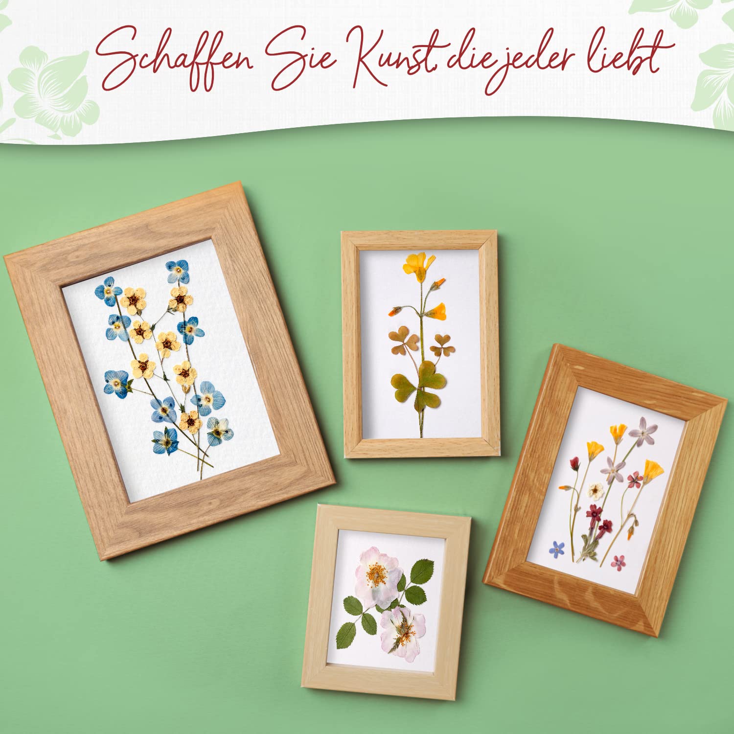 Rhykoka Löschpapier Für Blumenpresse – 20 Blatt, 20 X 26 Cm | Saugfähig, Wiederverwendbar Für Herbarium