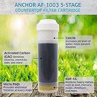 Vista 2 de Anchor AF-1003 Cartucho de repuesto alcalino de 5 etapas - 2PK