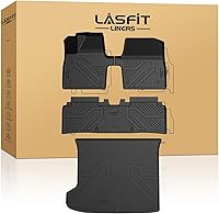 Vista 42 de LASFIT Alfombrillas para automóvil, para todo tipo de clima, elastómero termoplástico personalizable, fácil de limpiar, resistente, no se doblan