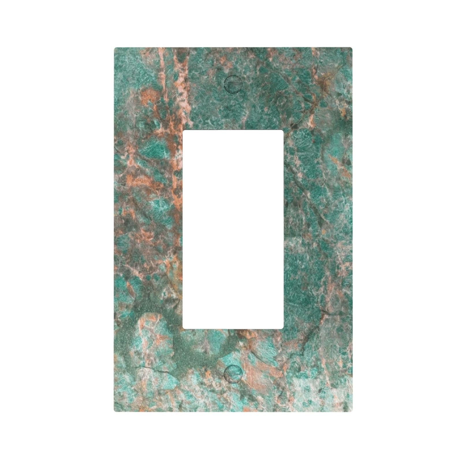 Plaque murale unique en marbre vert de luxe pour decoration interieure
