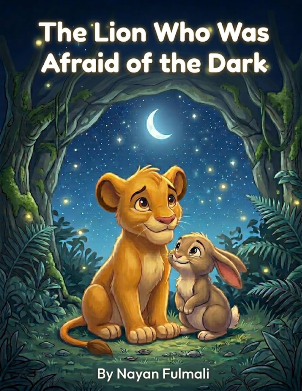 The Lion Who Was Afraid of the Dark: A Heartwarming Bedtime Story About Courage, Overcoming Fear, and Friendship for Kids Ages 4–8