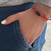 Vista 13 de Black Tourmaline Adjustable Cord Bracelet for Men and Women Protection Jewelry Good Luck