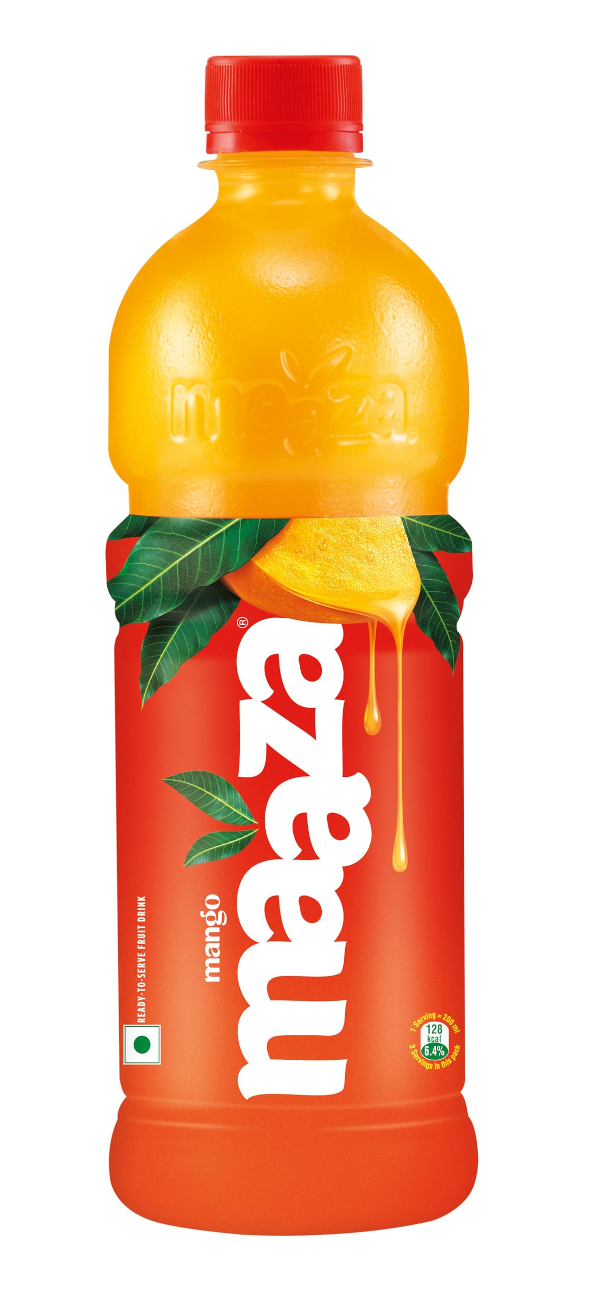 Maaza Mango Drink | Mango Fruit Drink Real Mango Pulp |Maaza Mango Juice drink| Ready-To-Serve Drink, PET Bottle 600 ml-picture-21