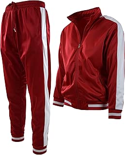 Mens Athletic 2 Piece Tracksuit Set - coolthings.us