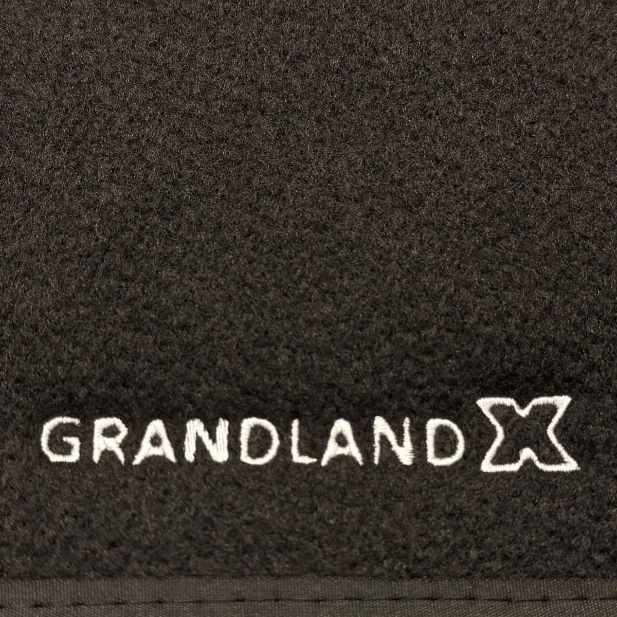SERIE 4 TAPPETI - TAPPETINI IN MOQUETTE NERI PER OPEL GRANDLAND X dal 2017 al 2024