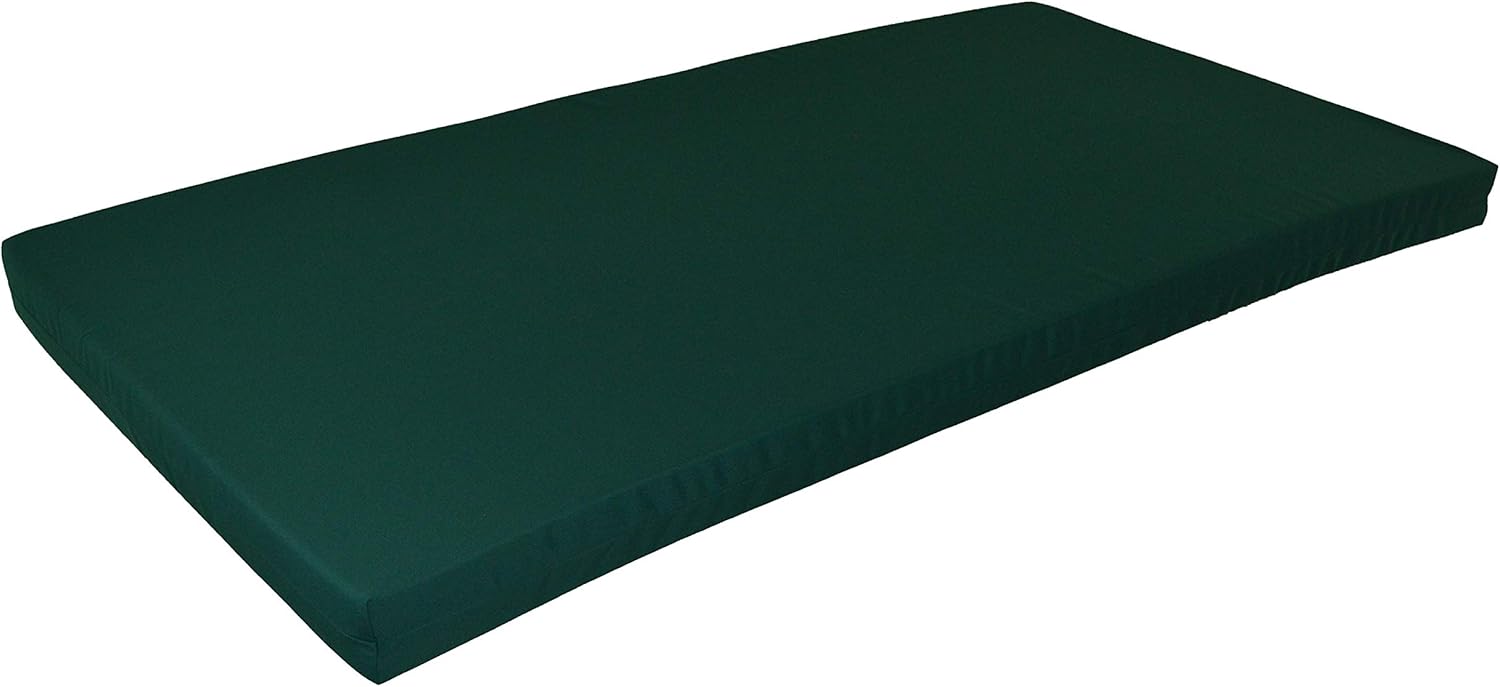 Furniture Barn USA 5' Swing Bed Cushion, 4" Thick, Forest Green