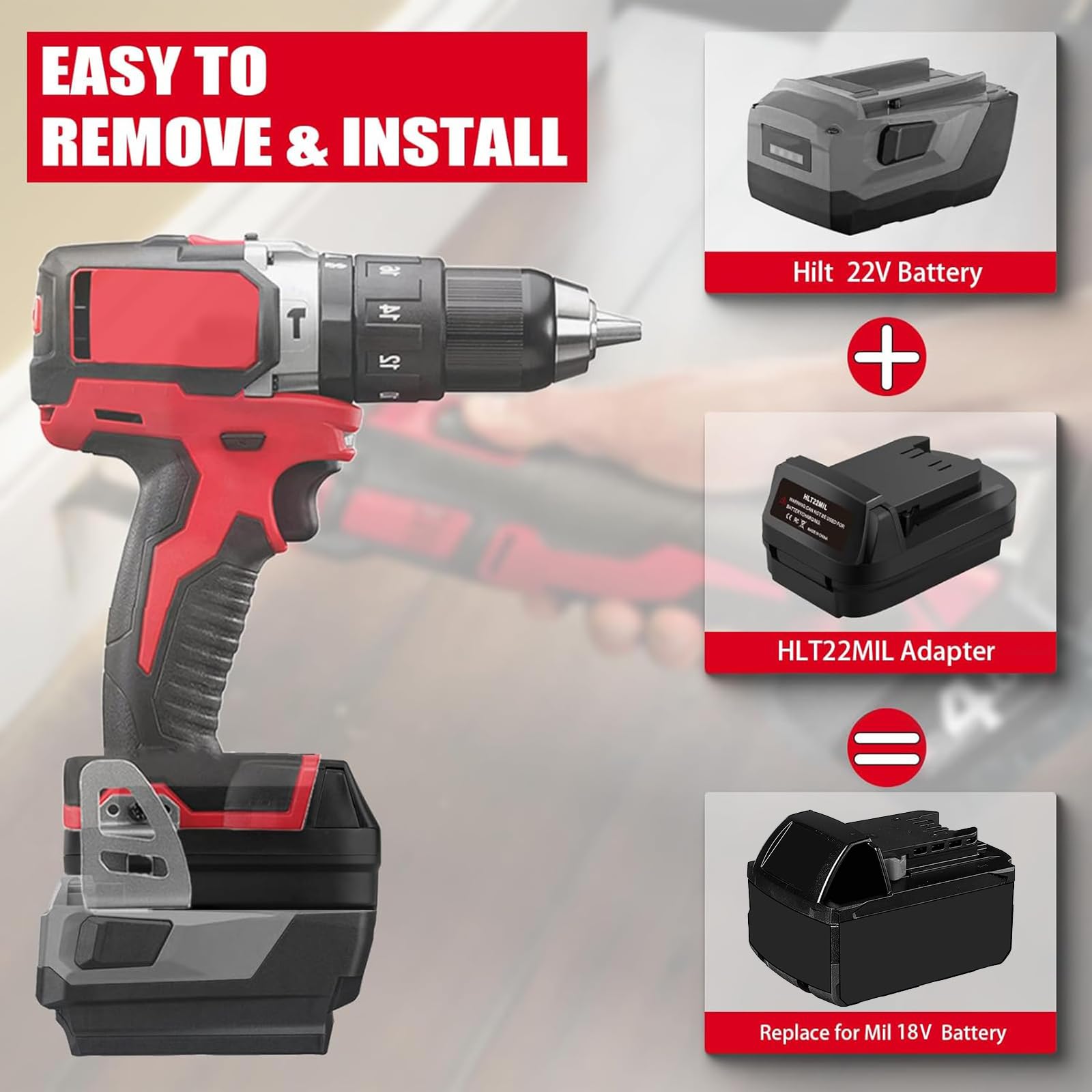 マキタ工具用HILTIバッテリーアダプター　B22 3.0 マキタ工具用HILTIバッテリーアダプター B22 3.0 マキタ工具用
