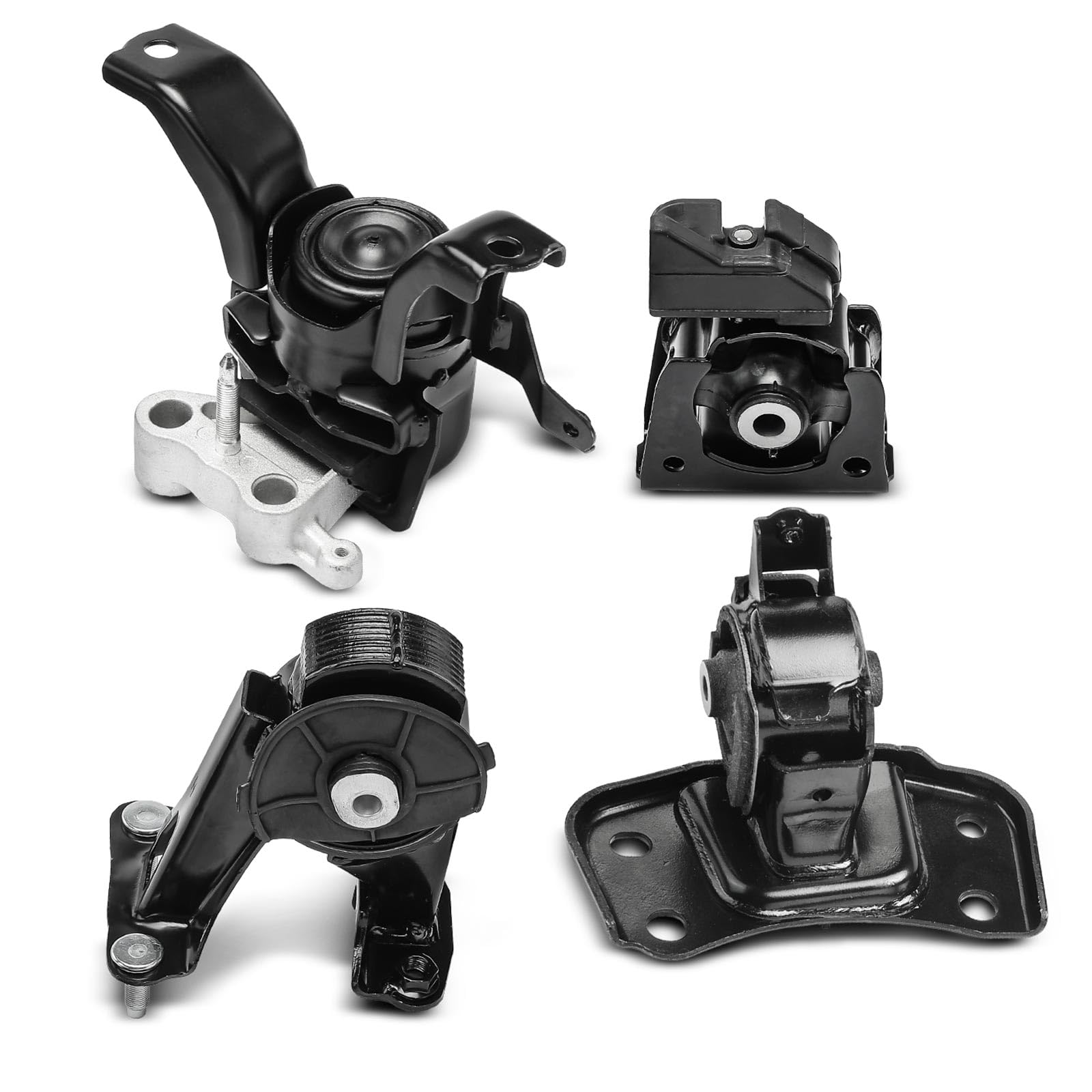 Frankberg 2 supporti motore + 1 supporto cambio + 1 supporto di supporto | 1236137090; Compatibile con: Prius Plus W4, Prius W3