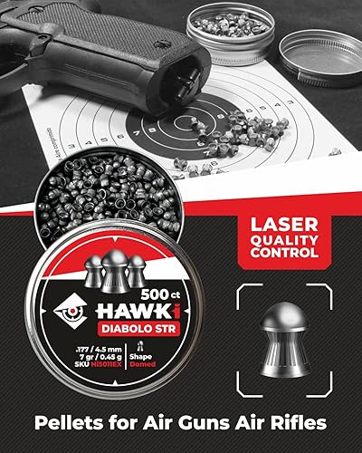 Miniatura 4 de Hawki Pellets de pistola de aire comprimido