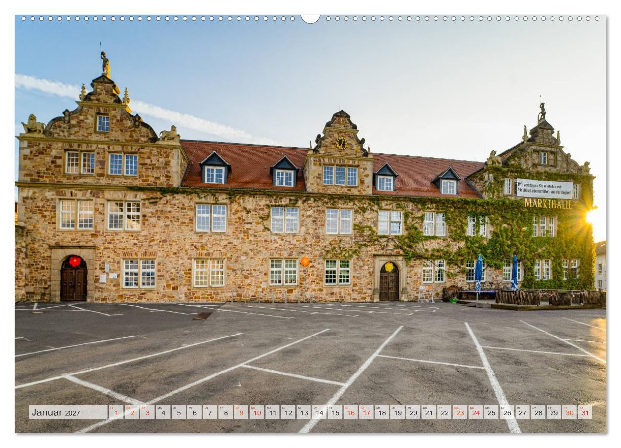 CALVENDO - Kassel Stadtansichten (hochwertiger Premium Wandkalender 2027 DIN A2 quer), Kunstdruck in Hochglanz: Eine traumhafte Bilderreise durch die einmalige Stadt Kassel