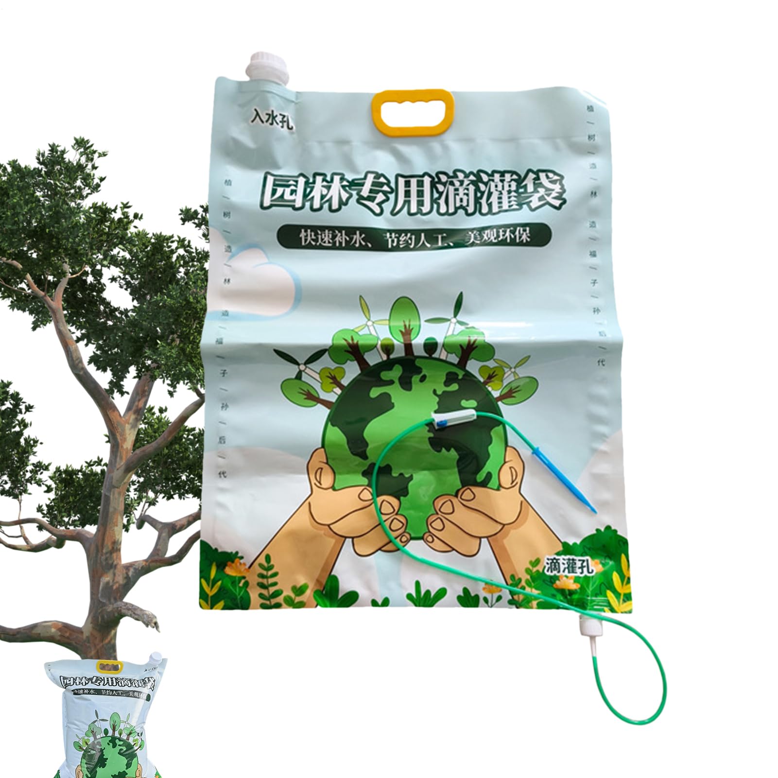 Tree Watering Bag - Slow-Release Plant Feeder System,Slow-Release Tree Drip Water Bag - for Landscaping Urban Greening Garden Outdoor Park