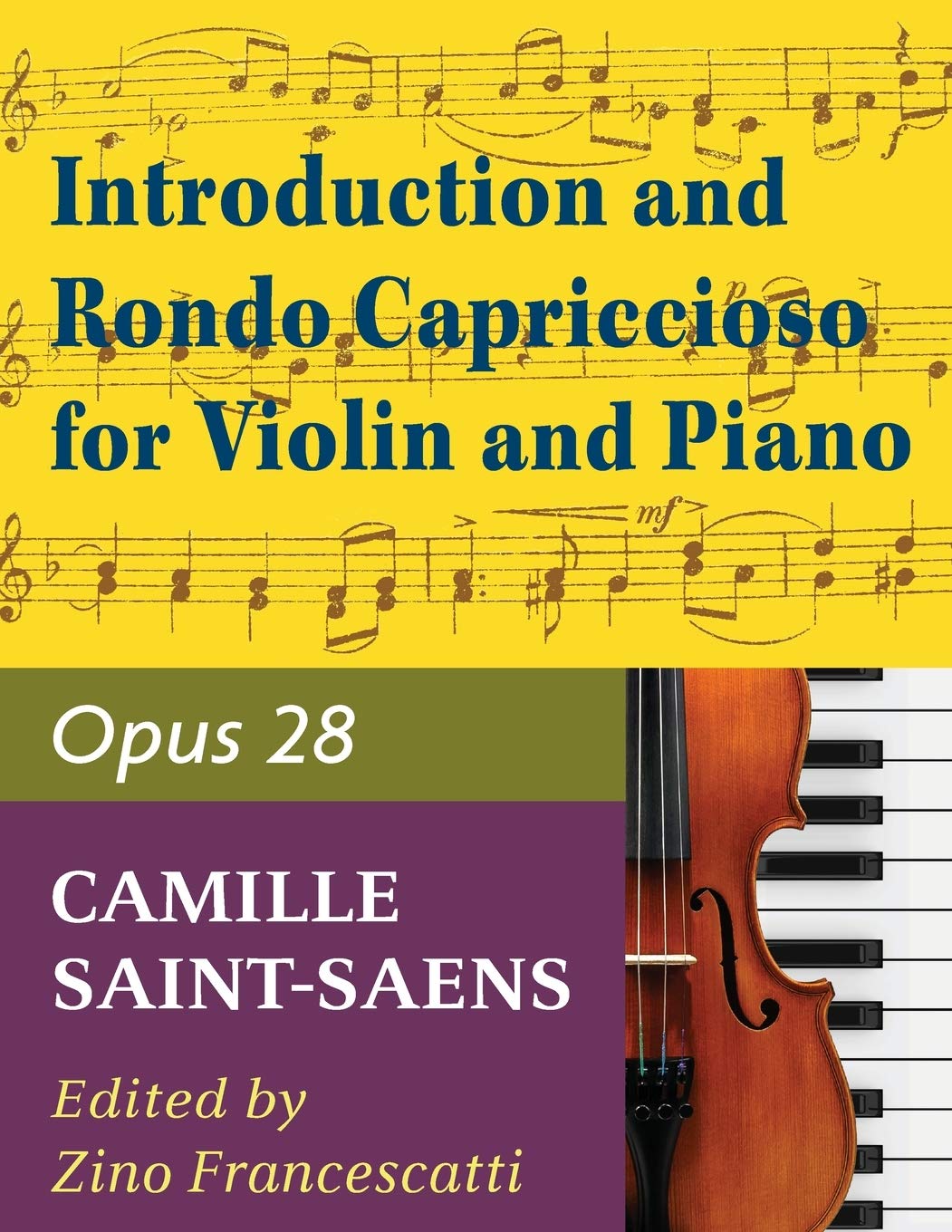 Saint-Saens, Camille - Introduction and Rondo Capriccioso, Op 28 - Violin and Piano