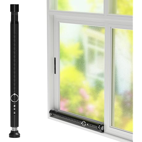 Adjustable Security Rod for Sliding Glass Doors: Enhanced Protection and Child Safety
