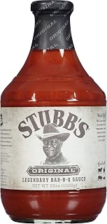 Stubb's Original BBQ Sauce 36 oz - Tangy Texas-Style Barbecue Sauce, Gluten-Free, No HFCS, Authentic Hickory Flavor