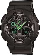 Casio Men's GA-100 XL Series G-Shock Quartz 200M WR Shock Resistant Watch