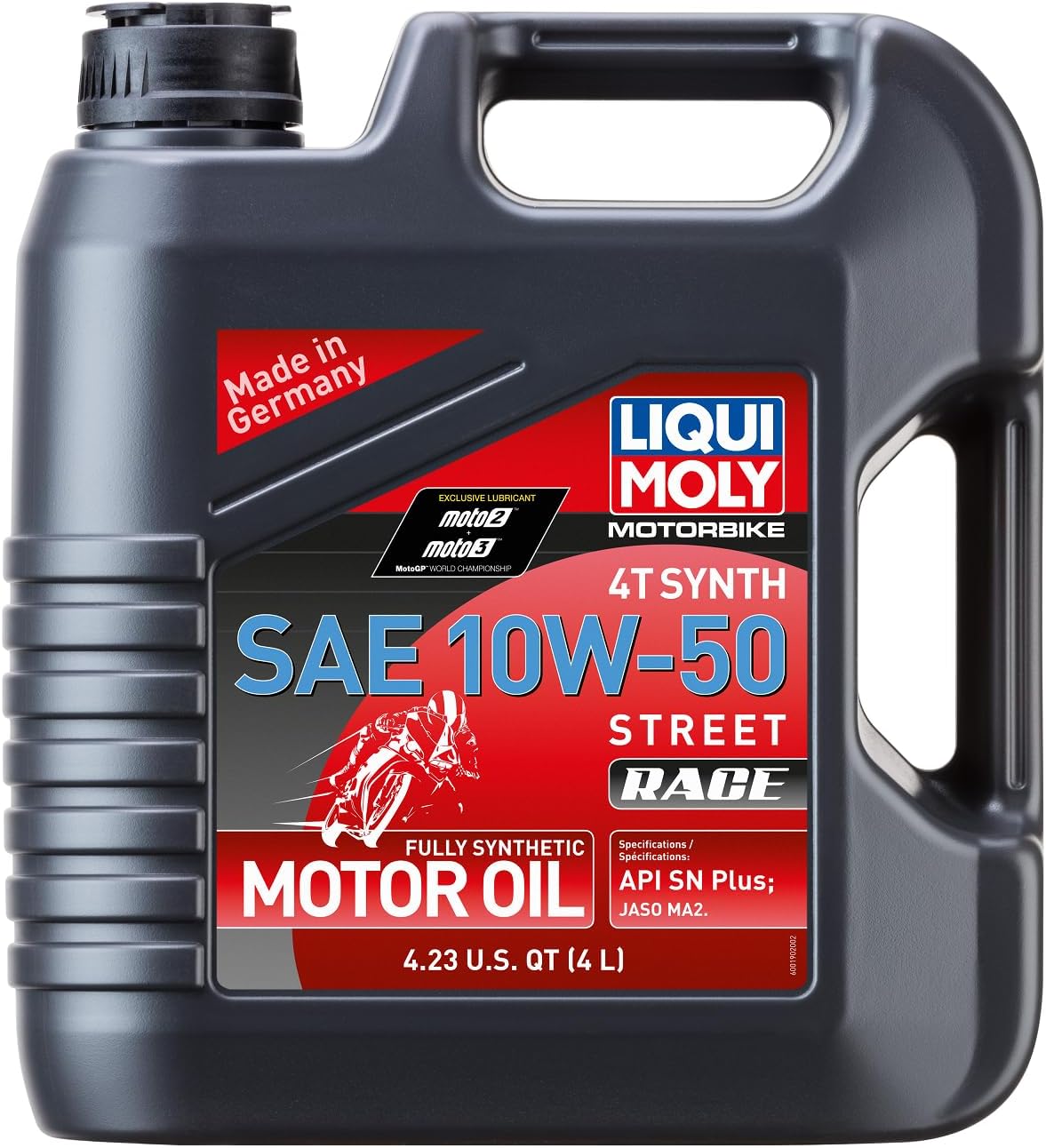 Motorbike 4T Synth SAE 10W-50 Street Race | 4 L | 4-Stroke Oil | SKU: 20068