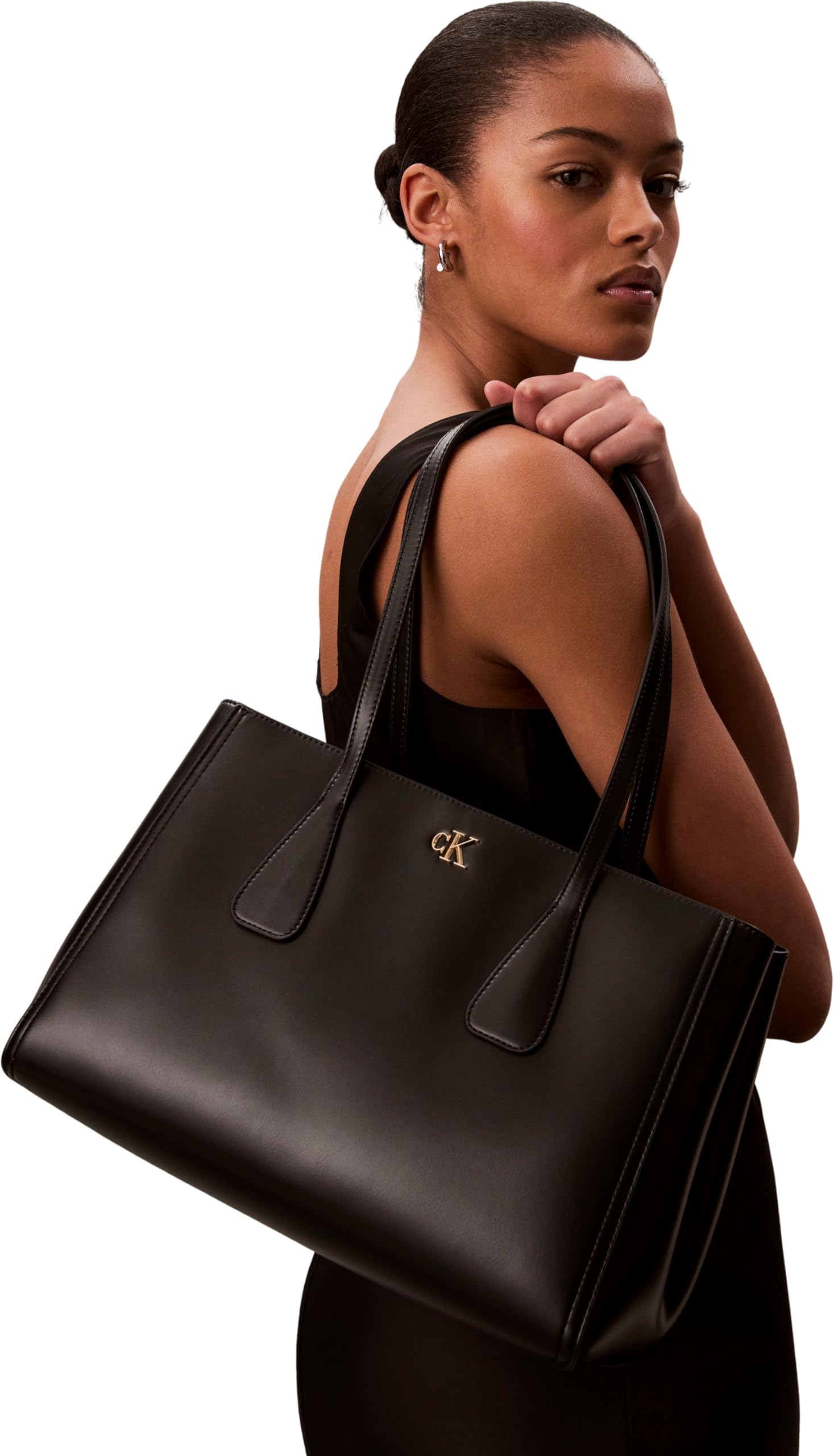 Calvin Klein - Ck Medium Work Tote Lv04f3442g, Tote Donna