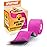 SPARTAN TAPE * Premium Kinesiology Tape for Athletic Sports, Recovery and Therapy * FREE Kinesio Taping Guide Inside! * Uncut 2 inch x 16.4 feet Roll (Pink)