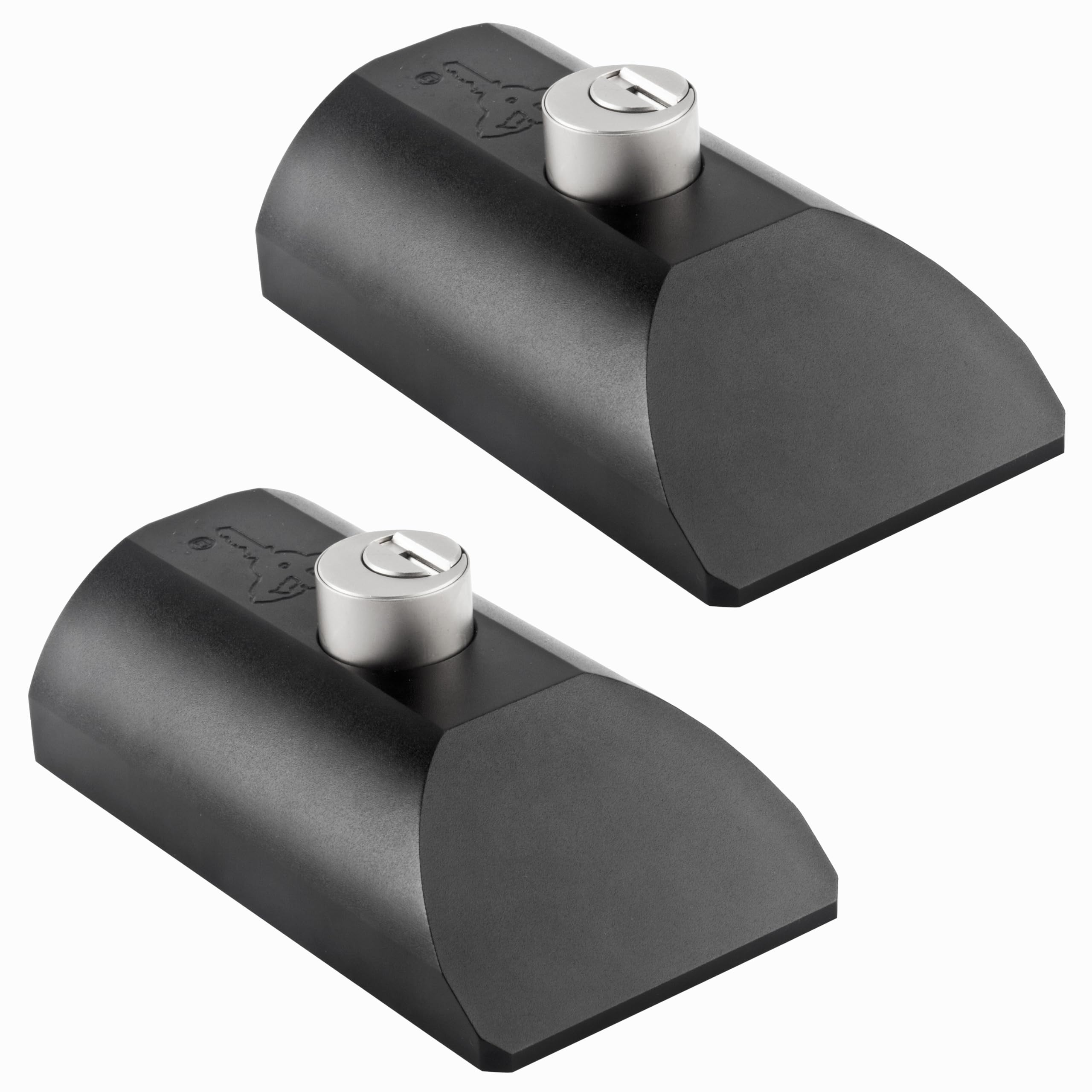 MUL-T-LOCK MVP1000 Double - Lot de 2 Serrures Antivols Robustes pour Véhicules Utilitaires, Verrouillage Manuel PushLock