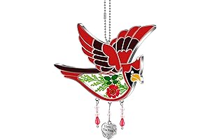 KY&BOSAM Cardinal Nana's Wind Chime: A Meaningful Gift for the Special Grandmother
