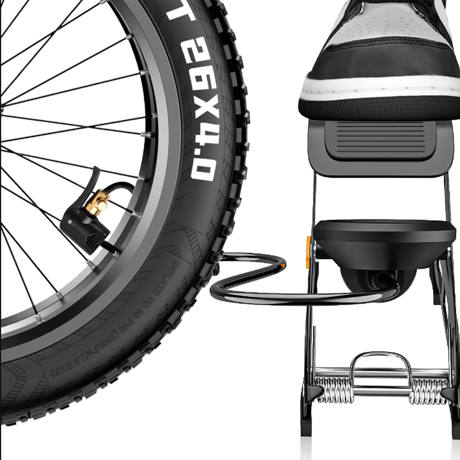 Adapter do zaworu samochodowego, adapter zaworu rowerowego, złącze zaworu opony, mosiężny adapter do zaworu inflatora z klipsem do samochodu, roweru i motocykla
