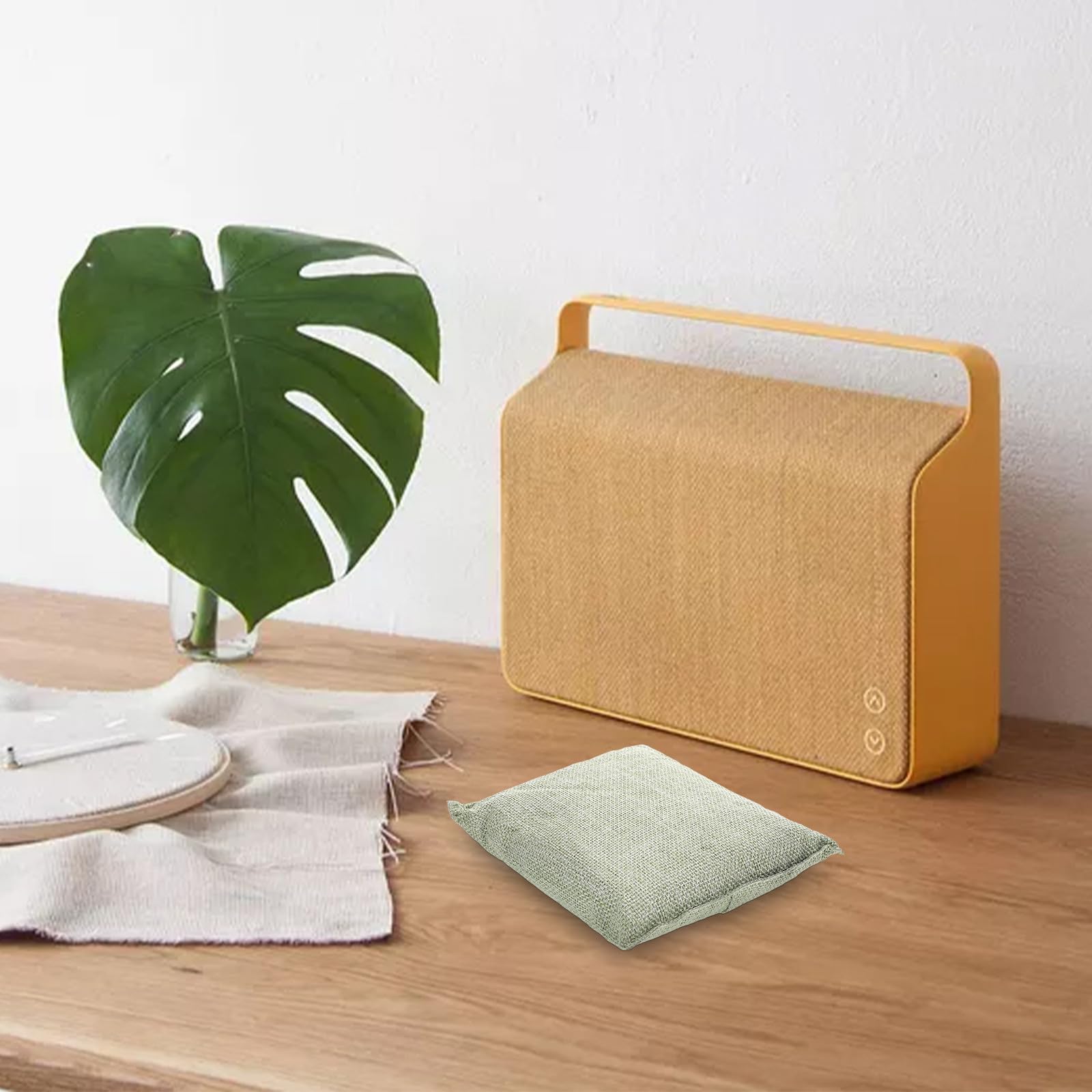 YARNOW Bolsas de Carbón Activado Absorbentes de Olores para Coche y Hogar, Desodorantes de Alta Eficiencia para Espacios Cerrados, Paquete de 2 Unidades