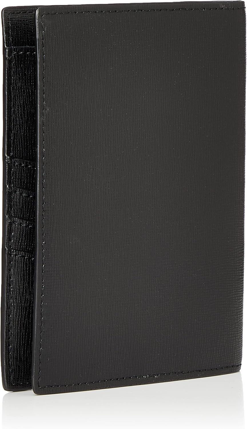 Furla 1007-O6000 Linda S Passport Holder, Women's Card Case, Nero