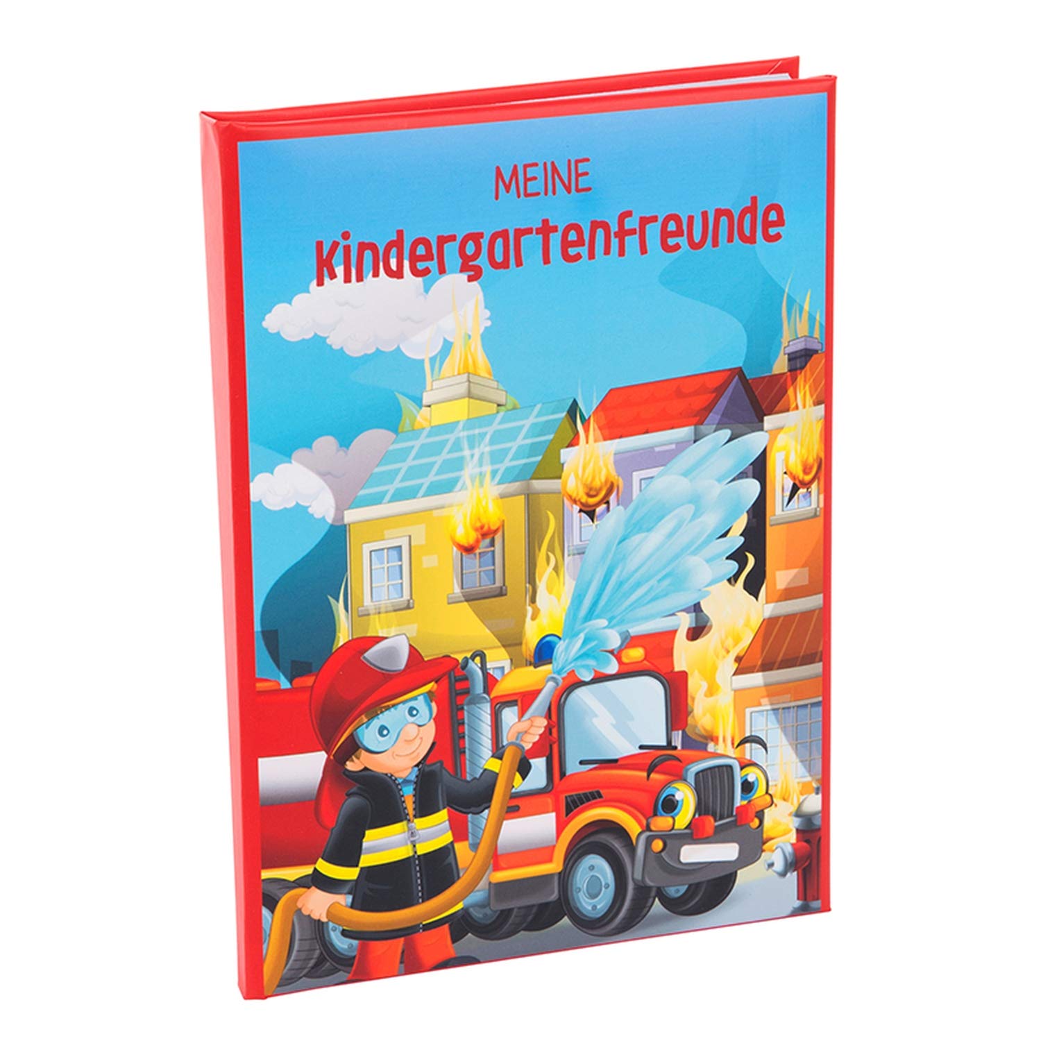 goldbuch 43101 Kita, fire Brigade DIN A5, Friendship Fill in, Memory Book for Friends with 88 Illustrated Pages - Image 2
