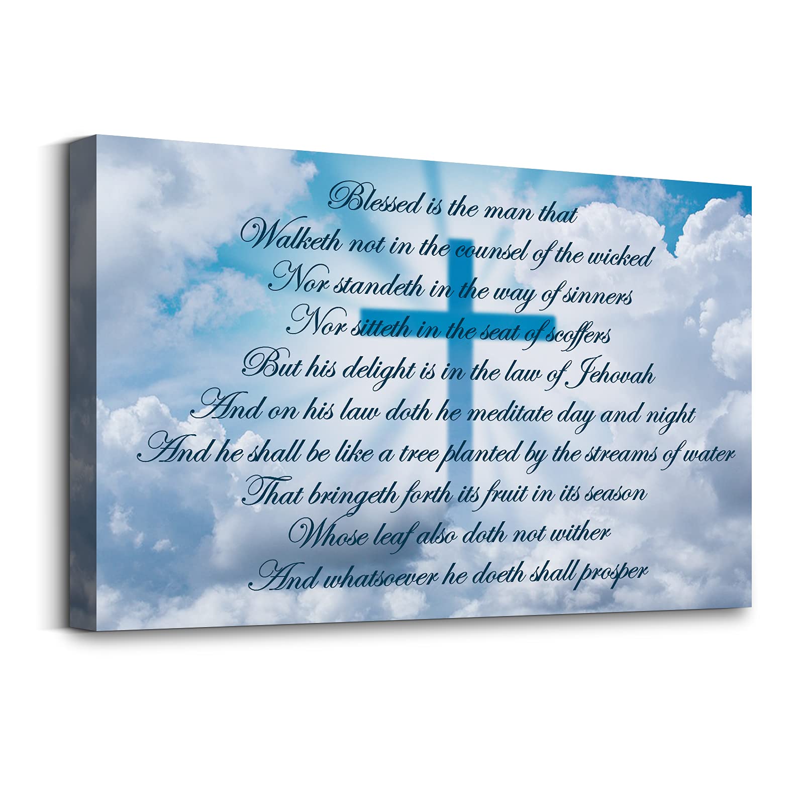 Buy PASOK Bible Christian Wall Art Healing Painting with Inspirational