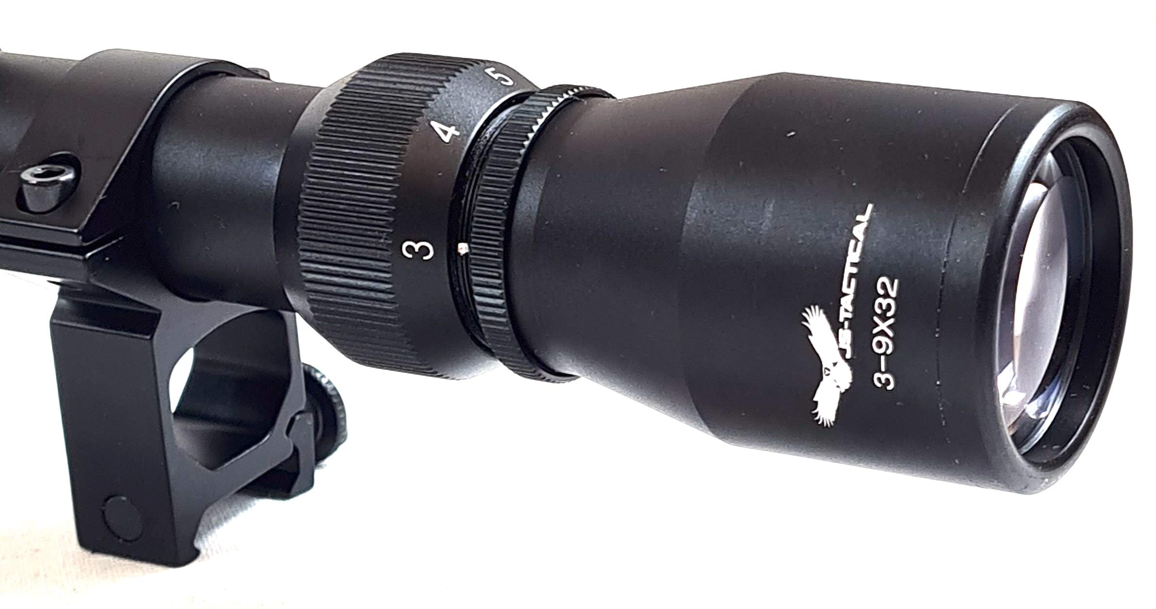 OTTICA per CARABINA ARIA COMPRESSA 3-9x32 CON ATTACCHI da 11mm mil dot CANNOCCHIALE MIRINO