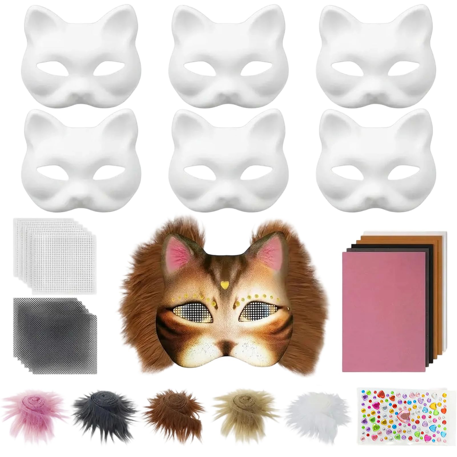 Harsever DIY Cat Mask (Style A)
