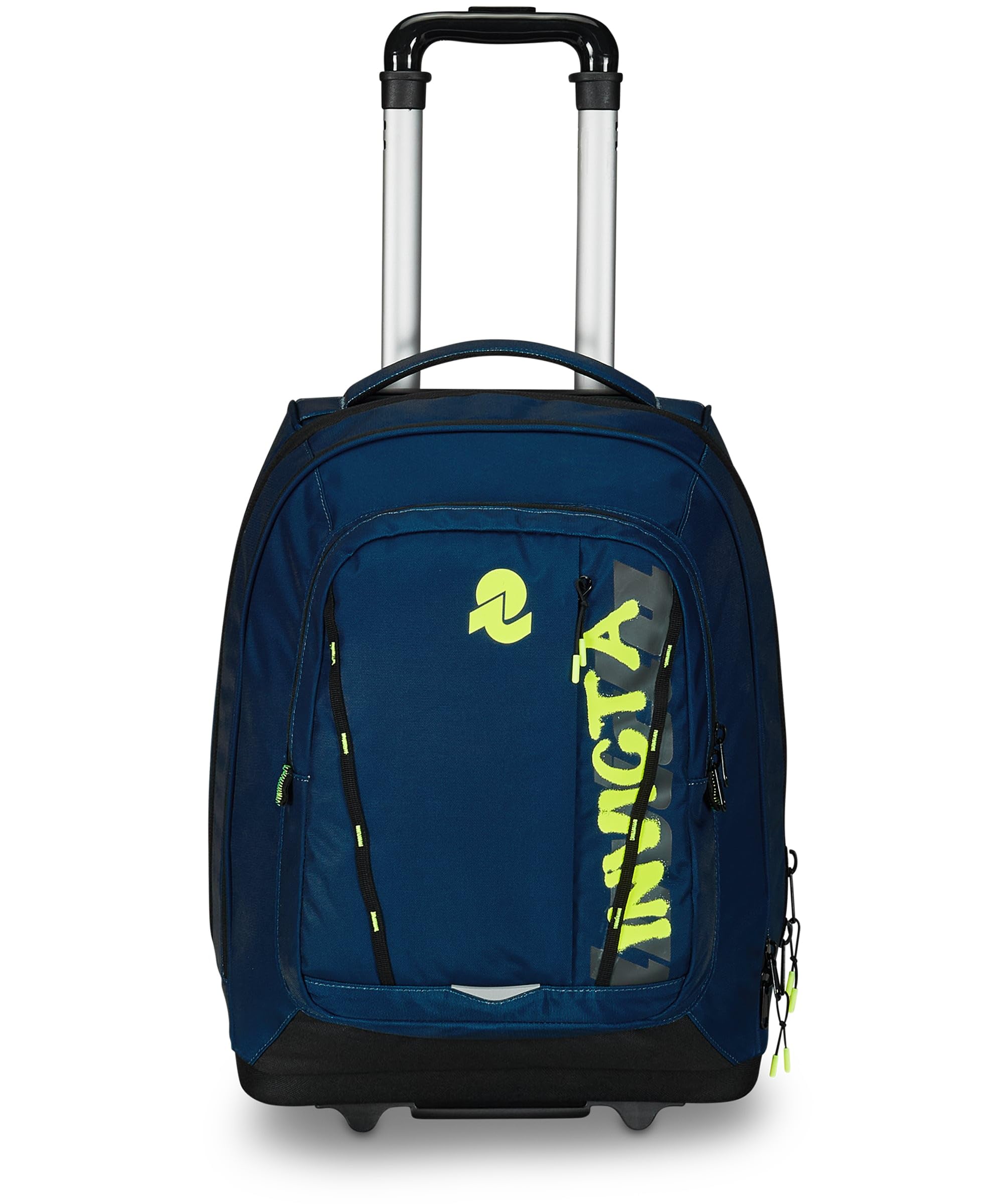 Invicta Trolley Scuola Bump Change Line Color, Blu, 2 in 1, Zaino Doppio Scomparto Con Carrello Fisso, Tasca PC e Borraccia, Organizer e Crossover System, Viaggio