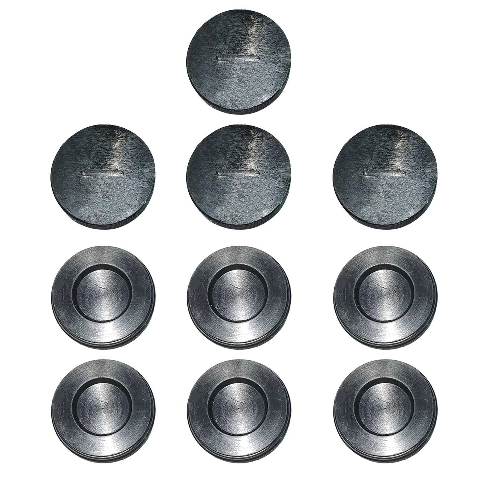 10Pcs Carbon Brush Covers with Slotted Connectors 24mm Replacement Part for Hammer Grinder Electric Power Tool Automotive Tool Part