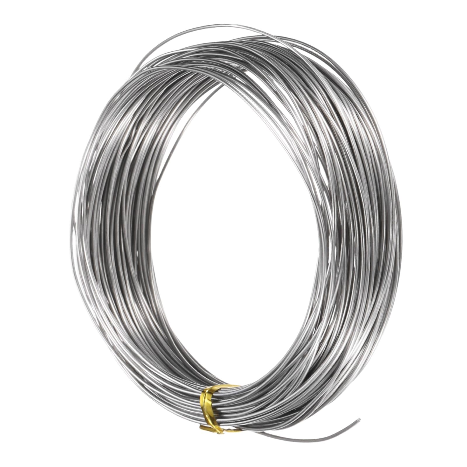 M METERXITY 18 Gauge Stainless Steel Craft Wire, 1.0mm 20m Bendable Floral Snare Wire for Jewelry Making/Sculpting/Armature Crafting/Floral Bonsai/DIY Crafts