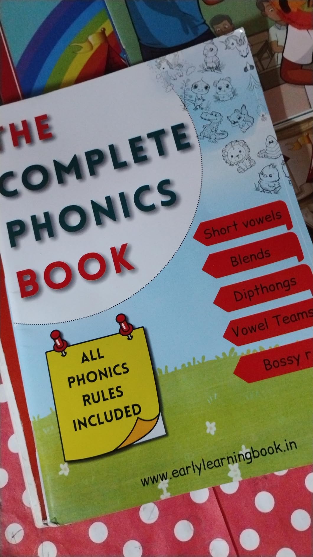 The Complete Phonics Learning Book For Kids - Limited Edition. Suitable