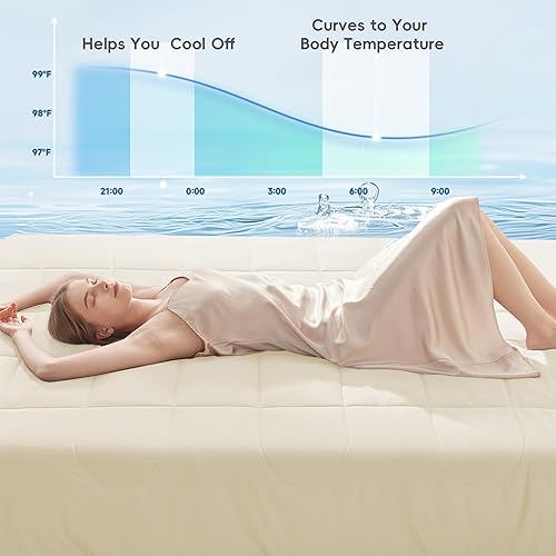 Miniatura 108 de HYLEORY - Edredón para cama tamaño California King, para todas las estaciones, relleno acolchado de plumón de ganso alternativo con pestañas