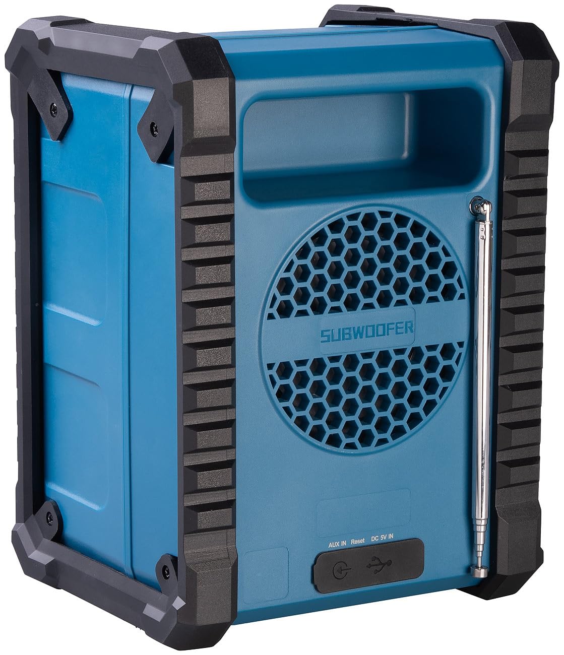 auvisio Outdoor Radio: Digitales DAB+/FM-Baustellenradio, Bluetooth, 80 Watt, IP54, Akku (Bauradio, Werkstattradio, PC)