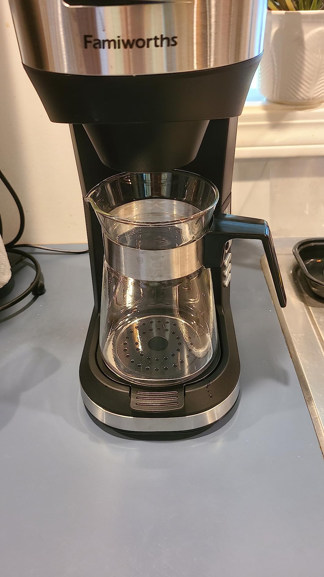 9/mo Finance Famiworths Mini Coffee Maker Single Serve, Instant