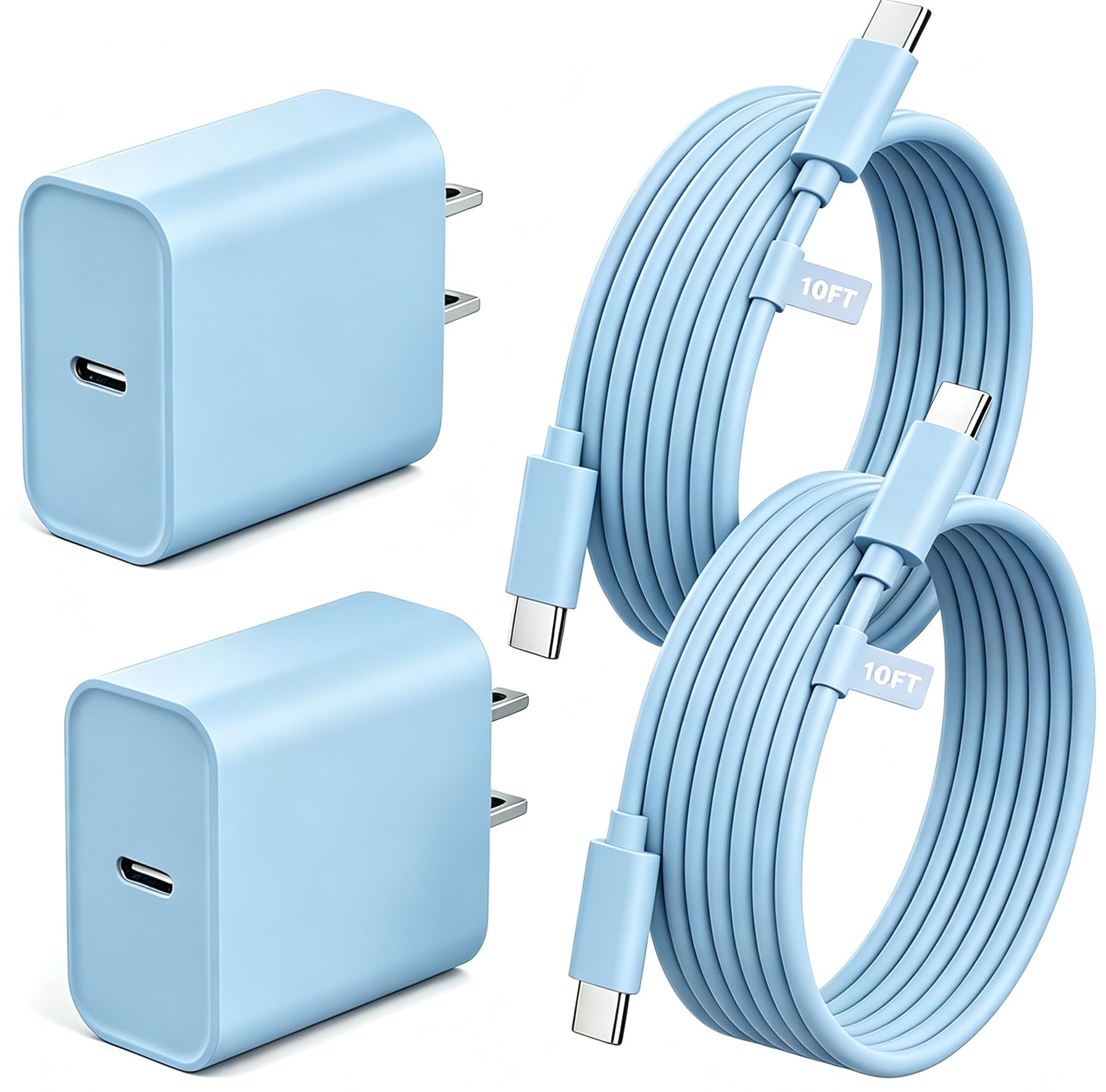 [Apple MFi Certified] iPhone 18 17 16 15 Pro Max Charger Fast Charging 10FT